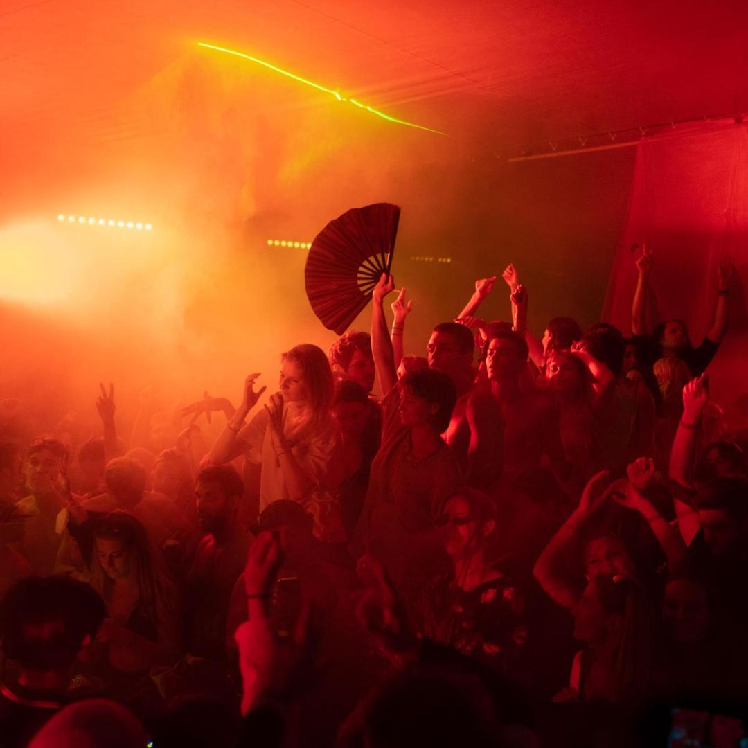 Berlin Underground Techno Dance Floor